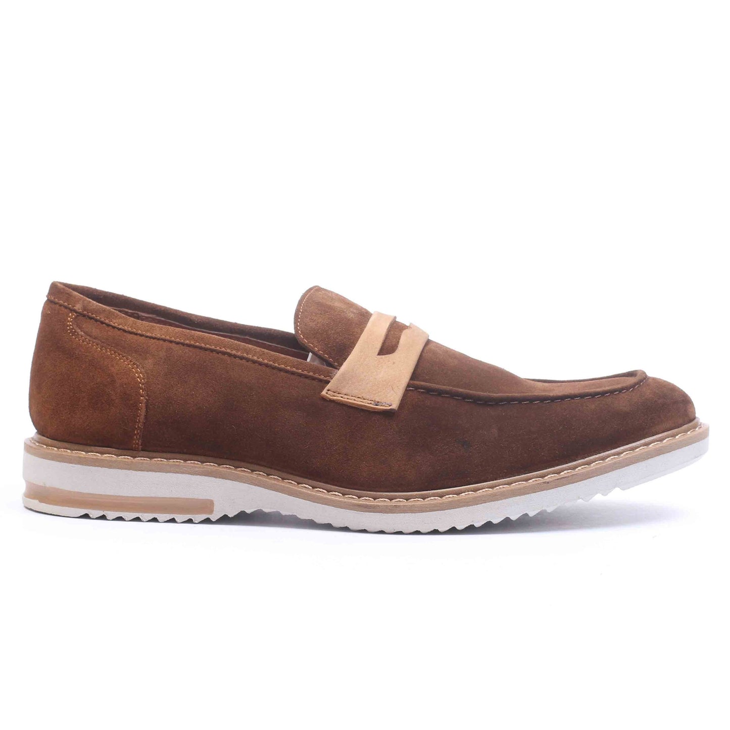 Chaussure en Daim Tabac-077