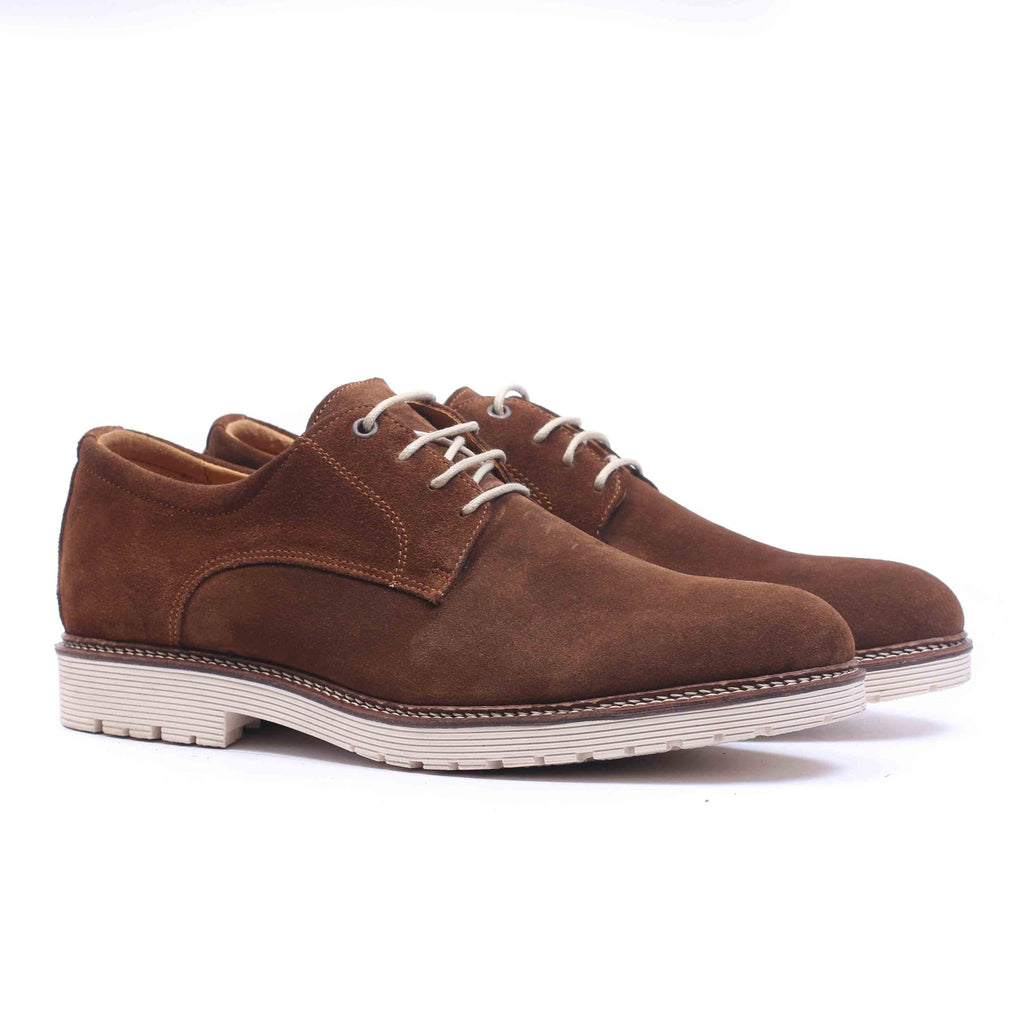 Chaussure en Daim Tabac-067