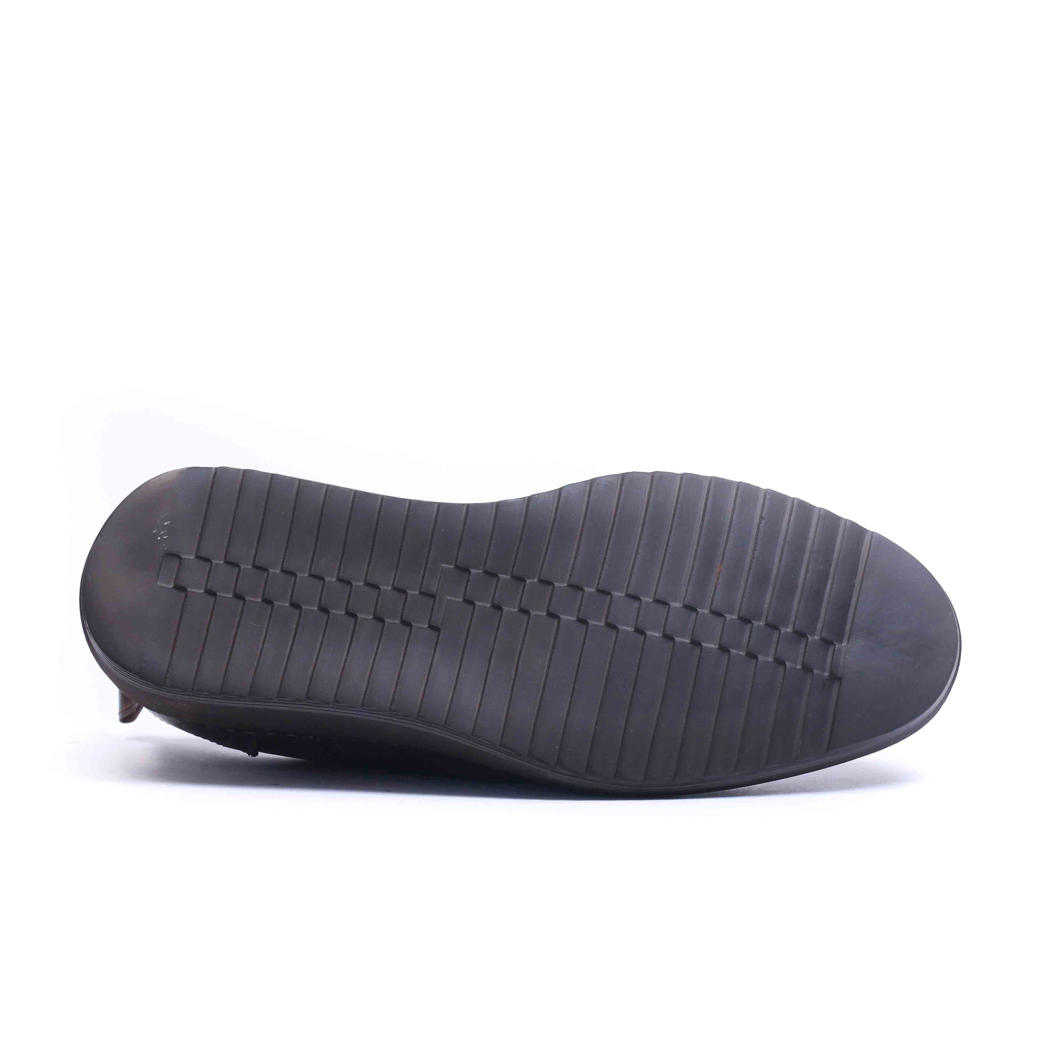 Chaussure en Cuir Marron-170