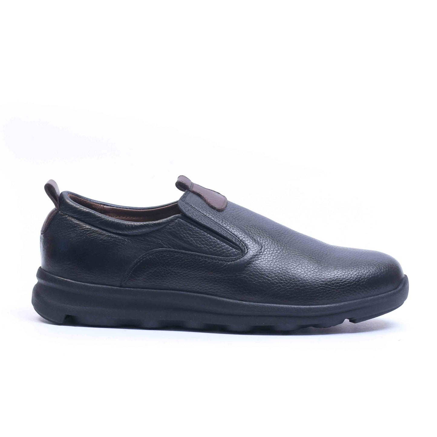Chaussure en Cuir Noir-694