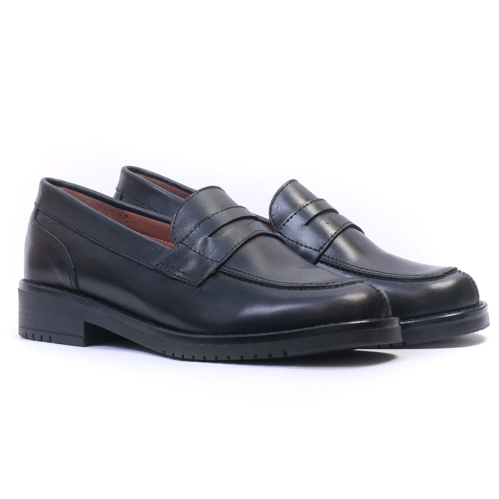 COLLEGE EN CUIR NOIR 1800