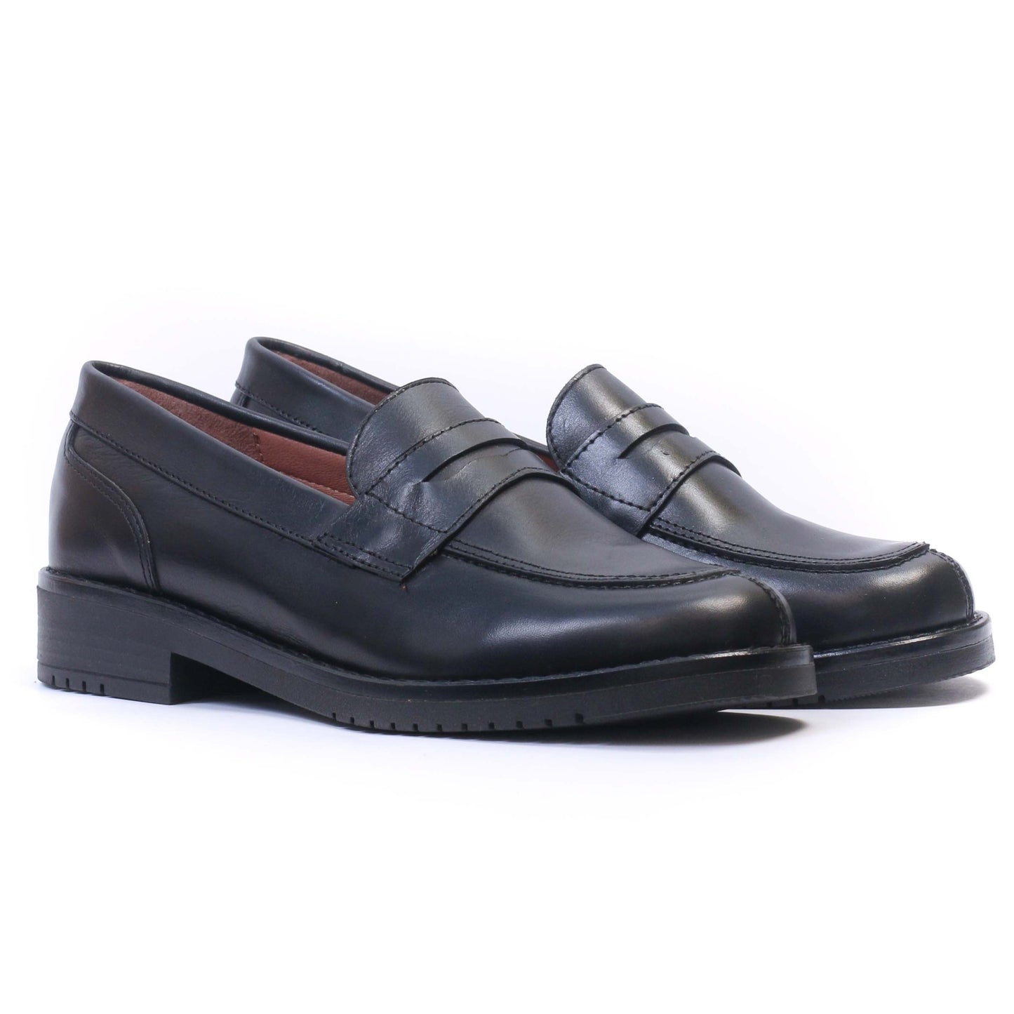 COLLEGE EN CUIR NOIR 1800