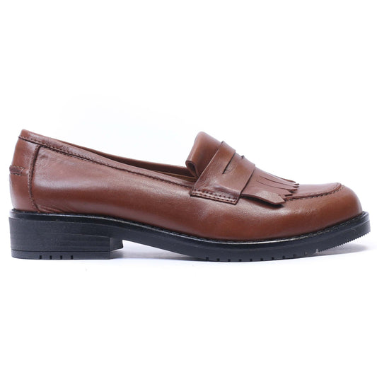 COLLEGE EN CUIR TABAC 6043
