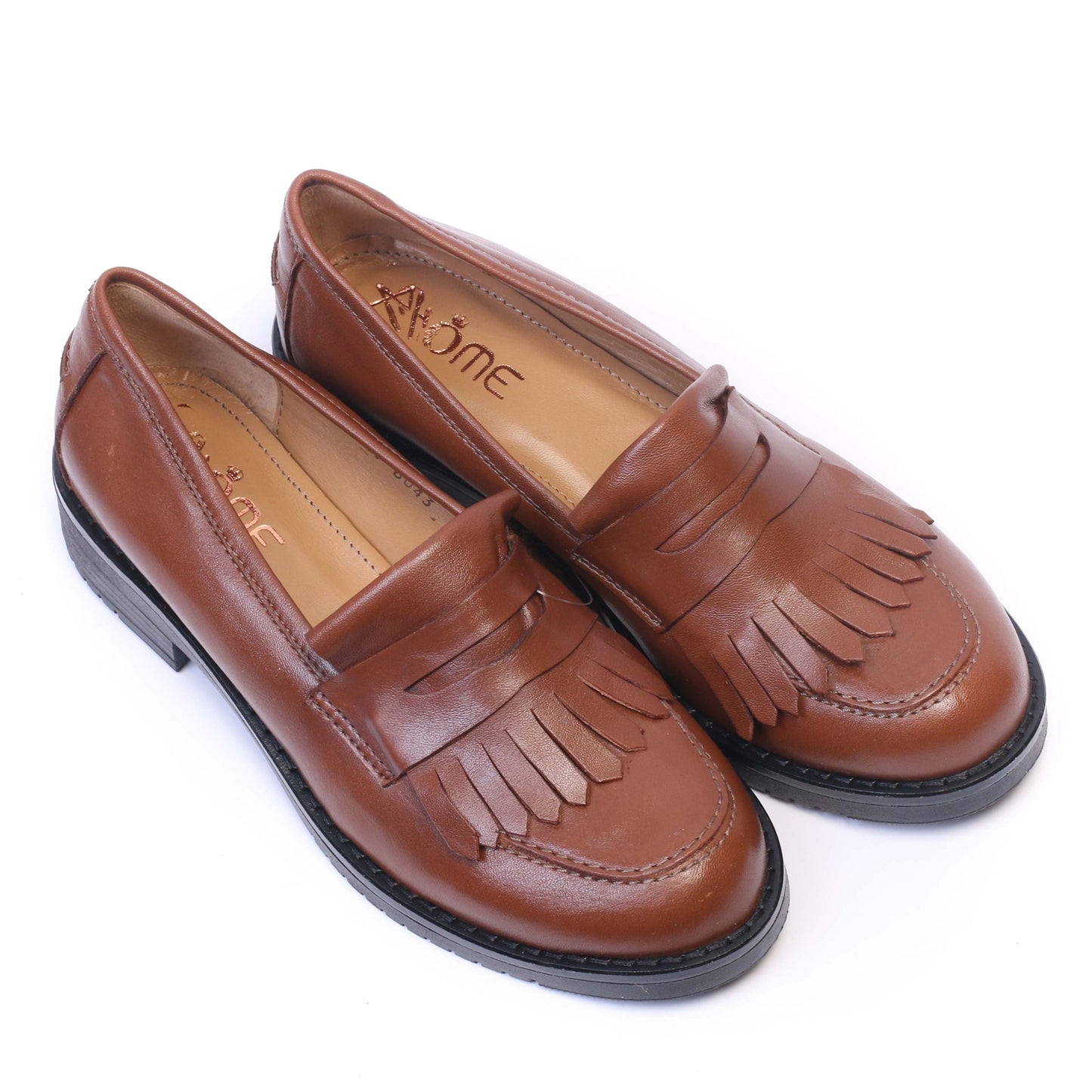 COLLEGE EN CUIR TABAC 6043