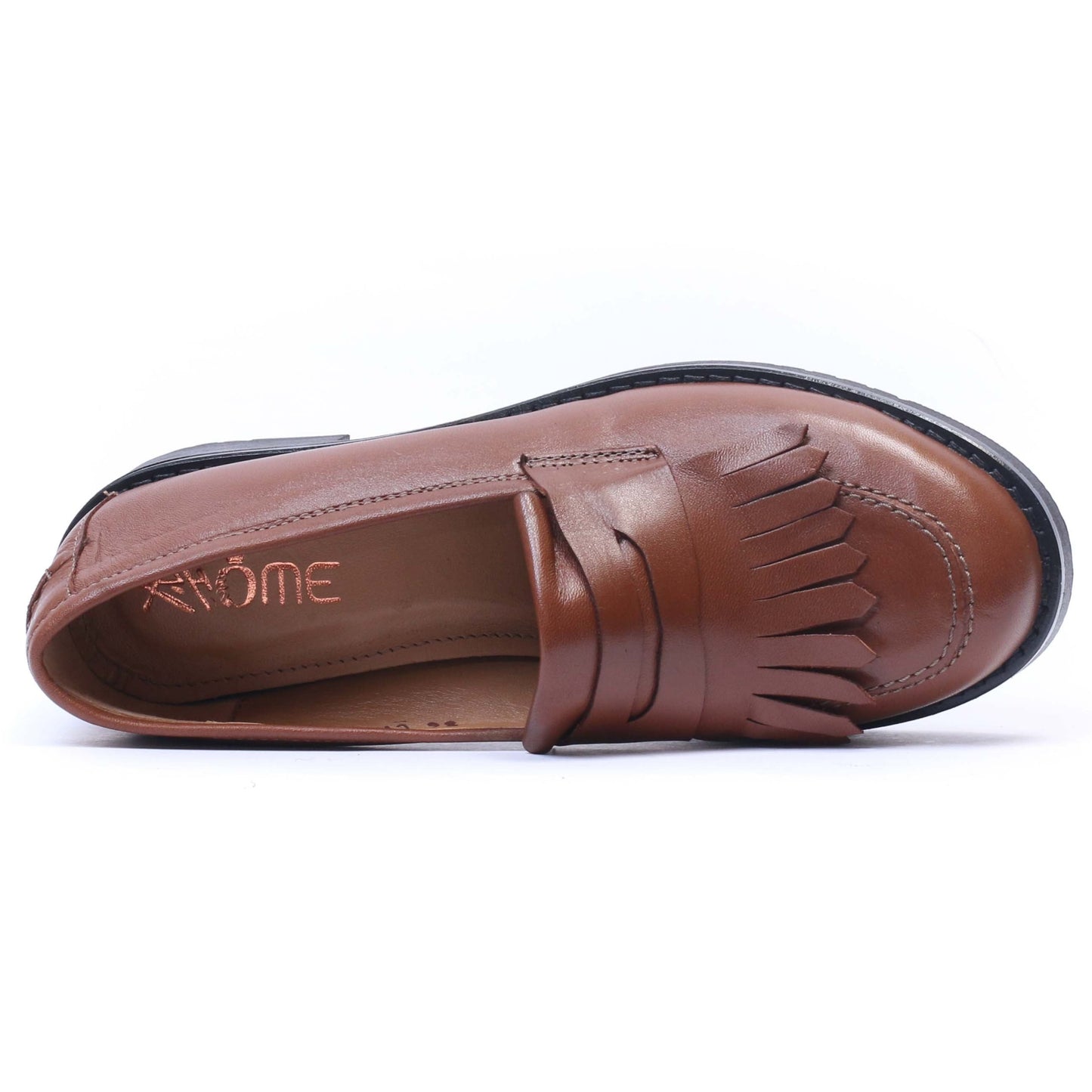 COLLEGE EN CUIR TABAC 6043