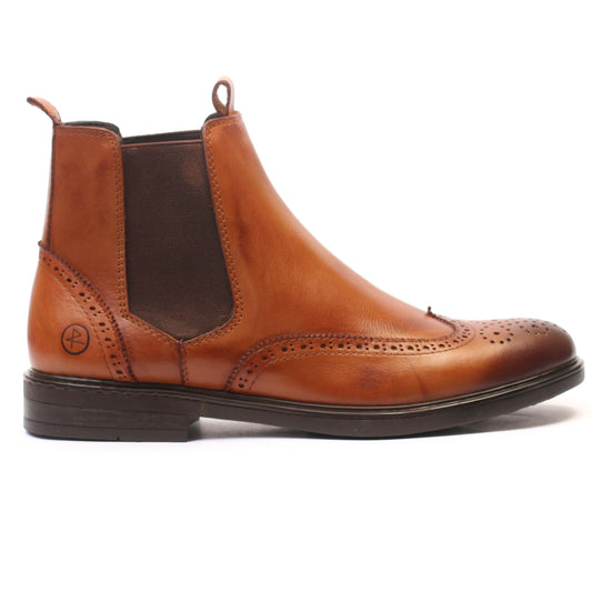 Chelsea boots en cuir Tabac 2018