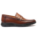 Chaussure en Cuir Tabac 4130