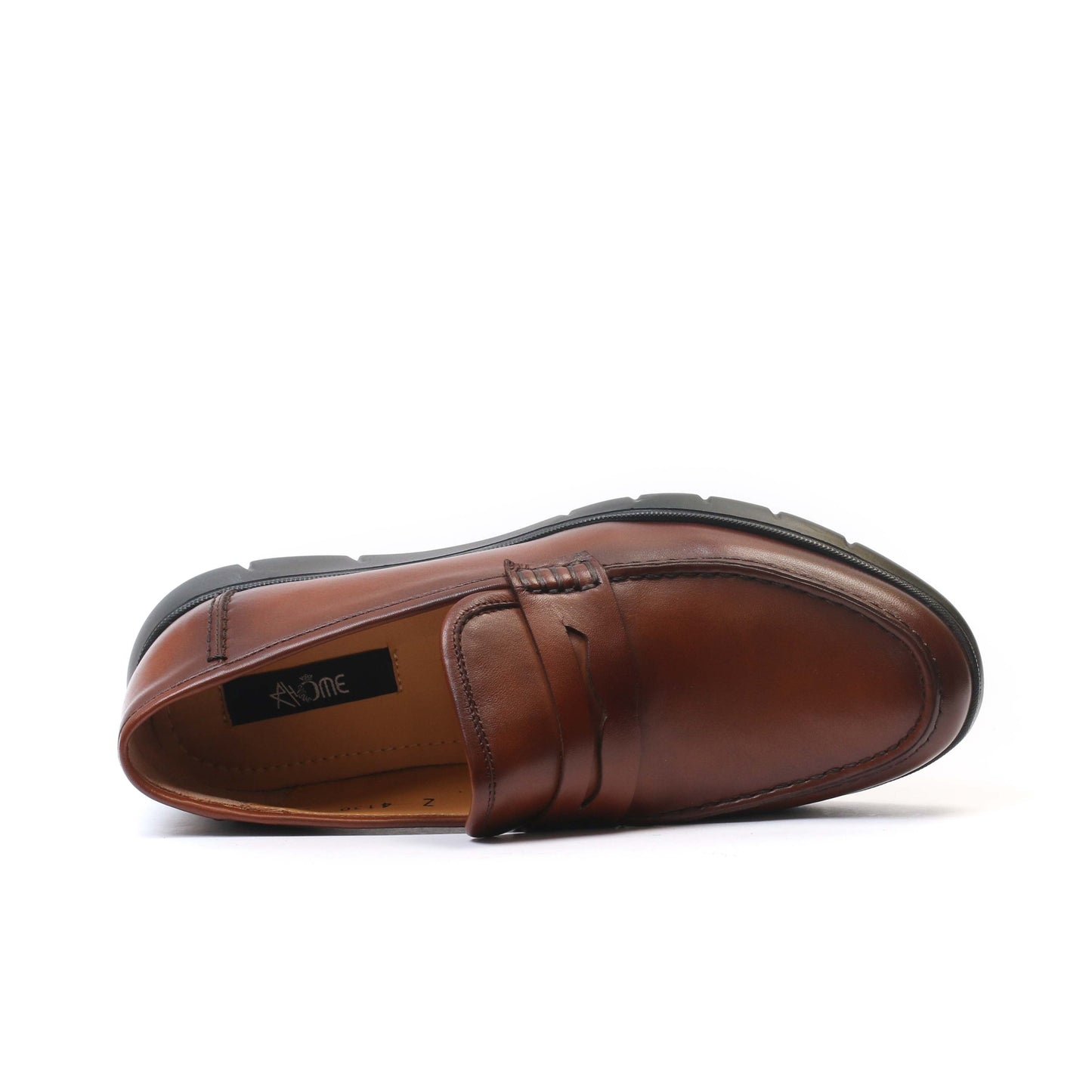 Chaussure en Cuir Tabac 4130