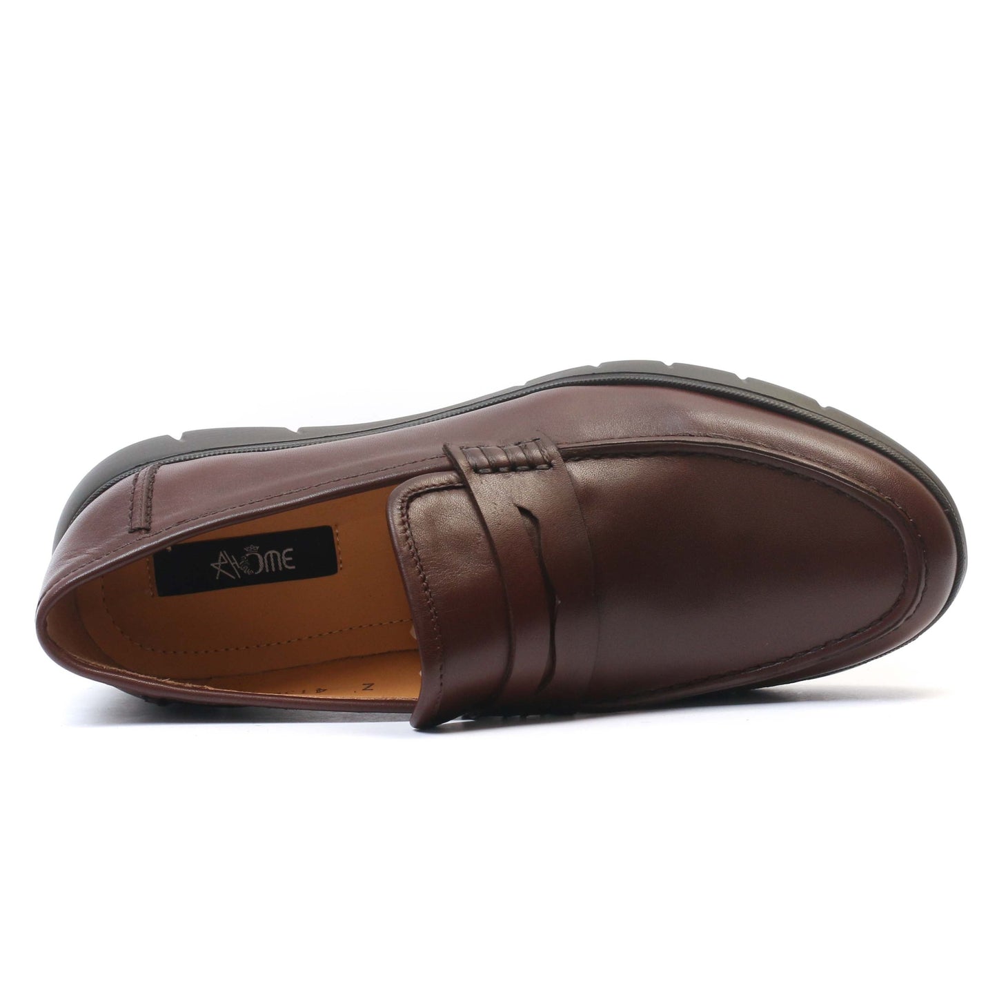 Chaussure en Cuir Marron 4130