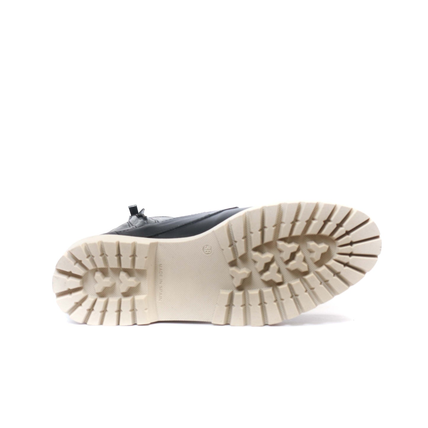 BOTTINE EN CUIR NOIR 2062