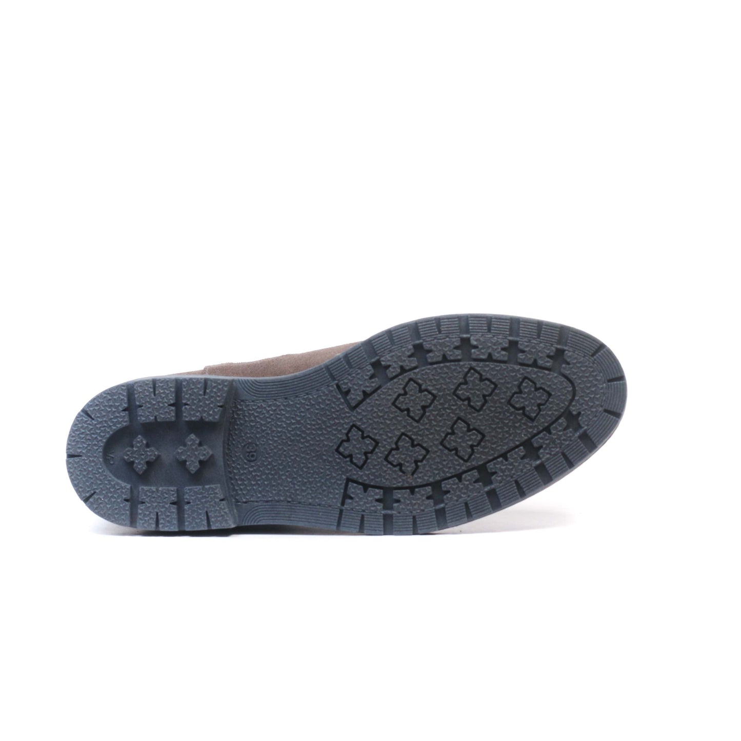 CHELSEA BOOTS EN DAIM GRIS-B 204B