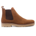 CHELSEA BOOTS EN DAIM TABAC 204H
