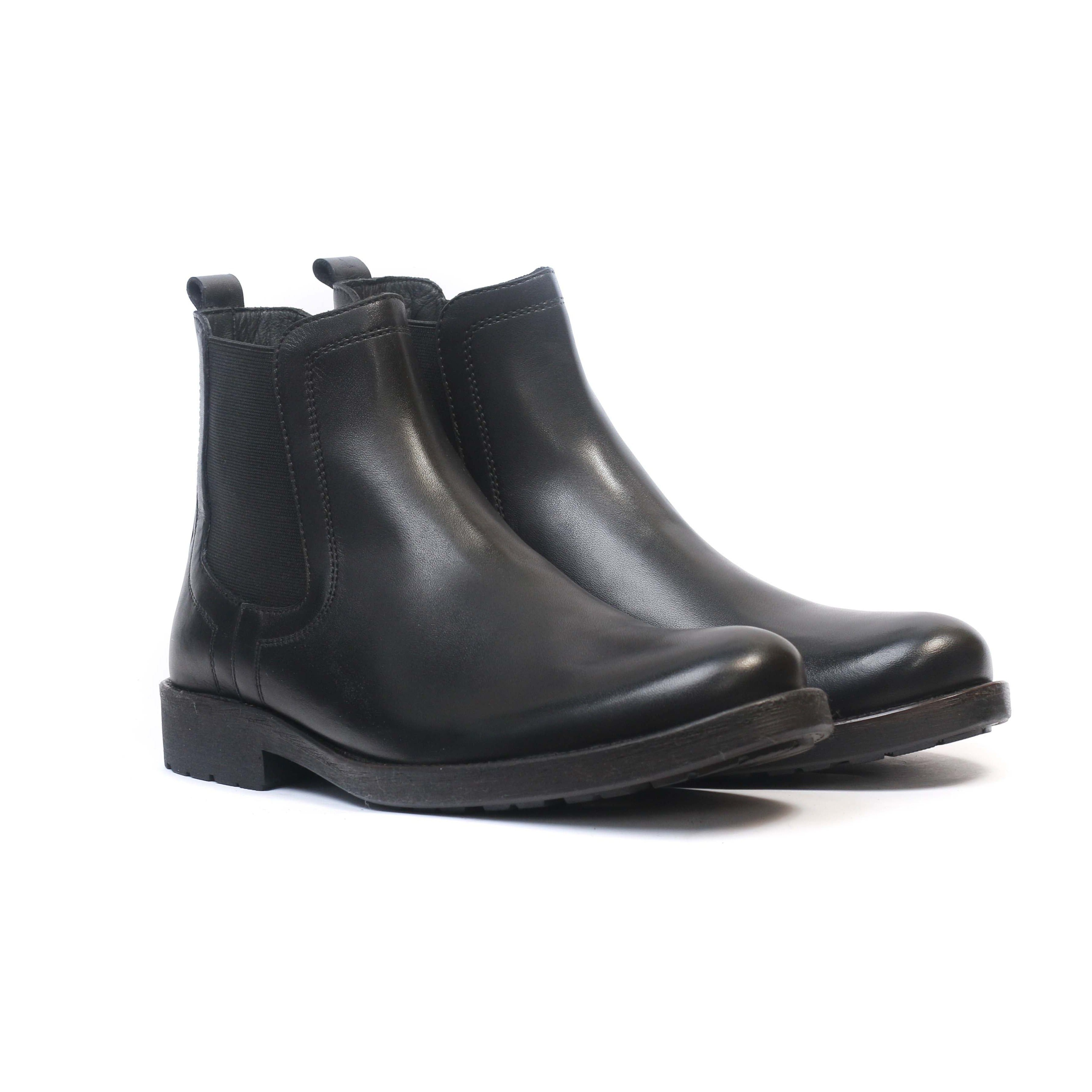 Chelsea boots En cuir Noir 1080