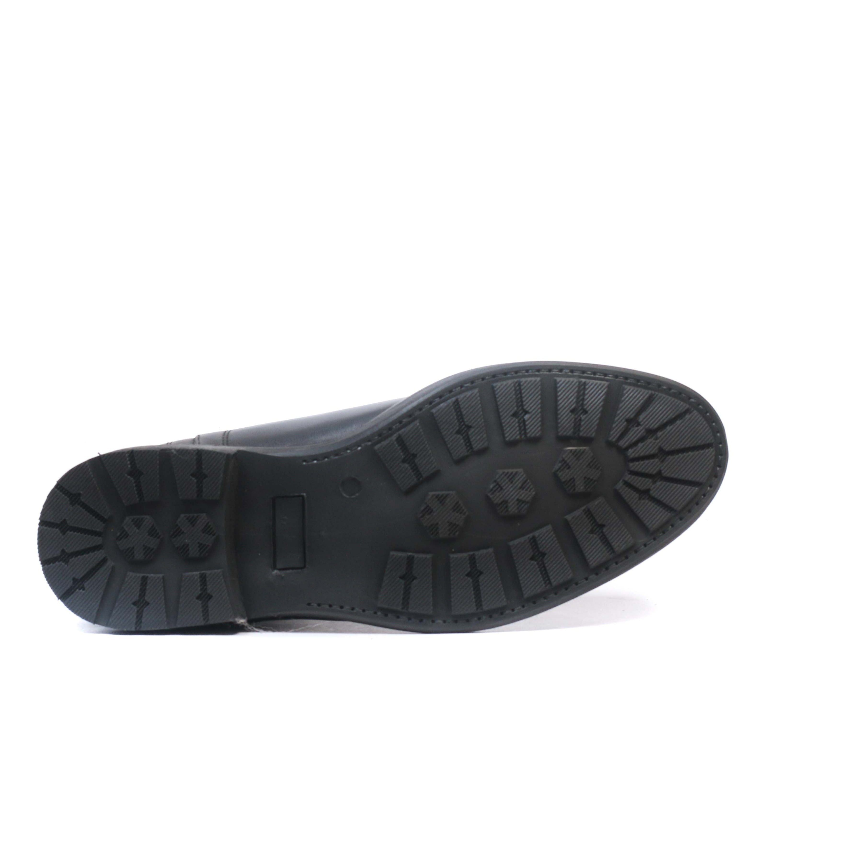 Chelsea Richelieu en cuir Noir 615