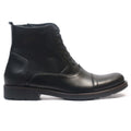 Bottine en cuir Noir 22217