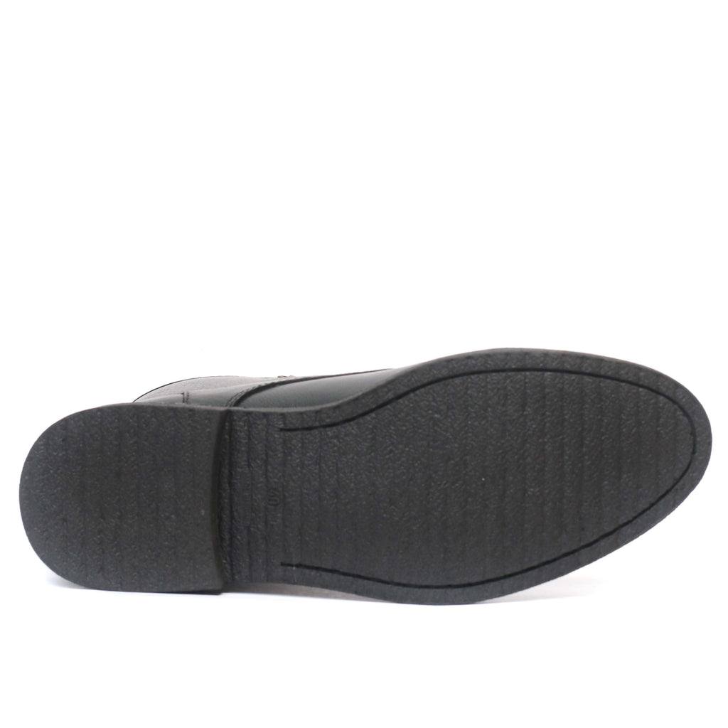 Boots en cuir Noir 005
