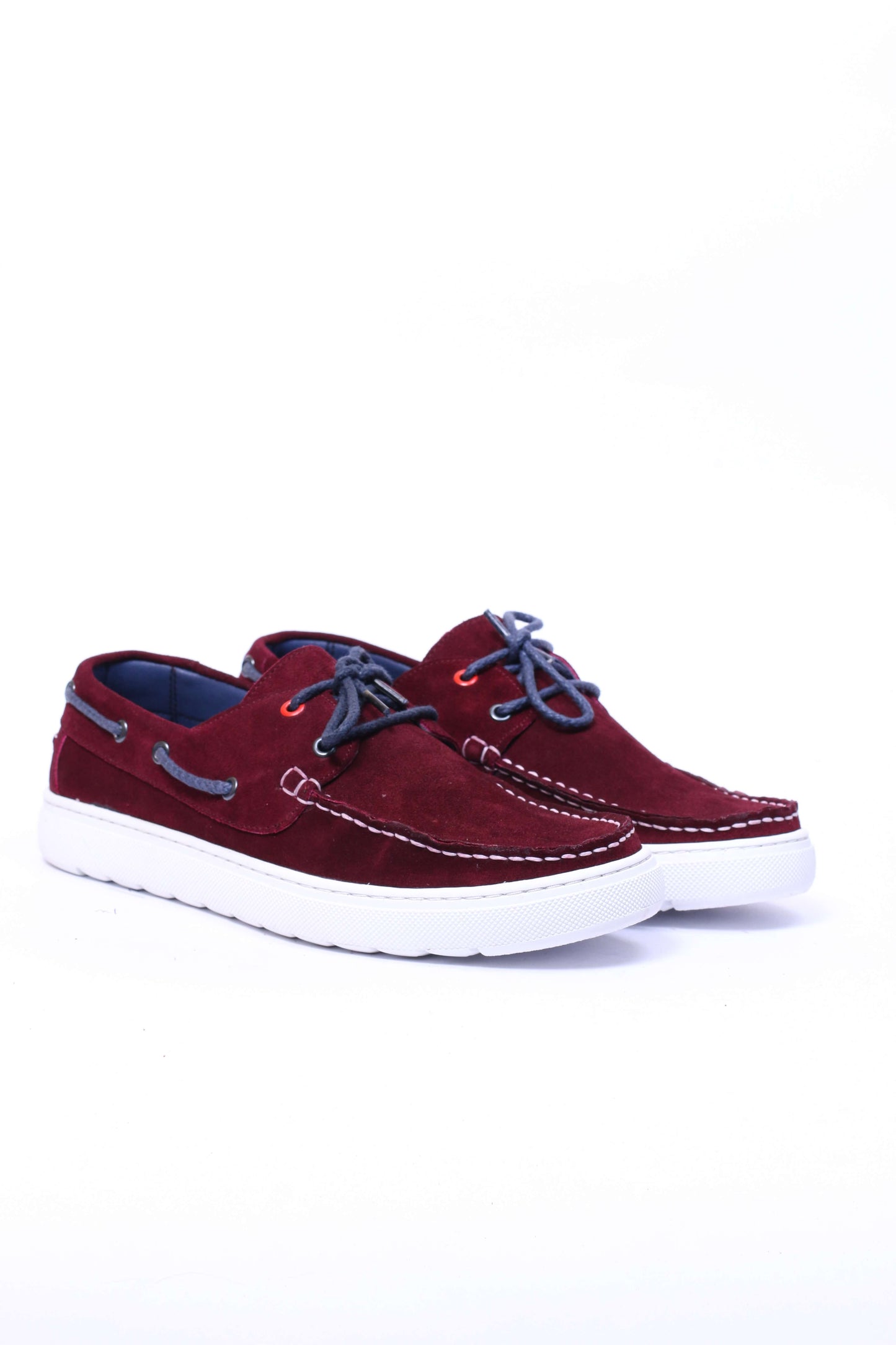 Chaussure bateau en diam grenat -  530