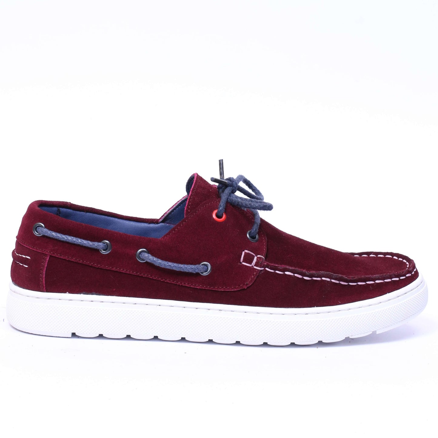 Chaussure bateau en diam grenat -  530