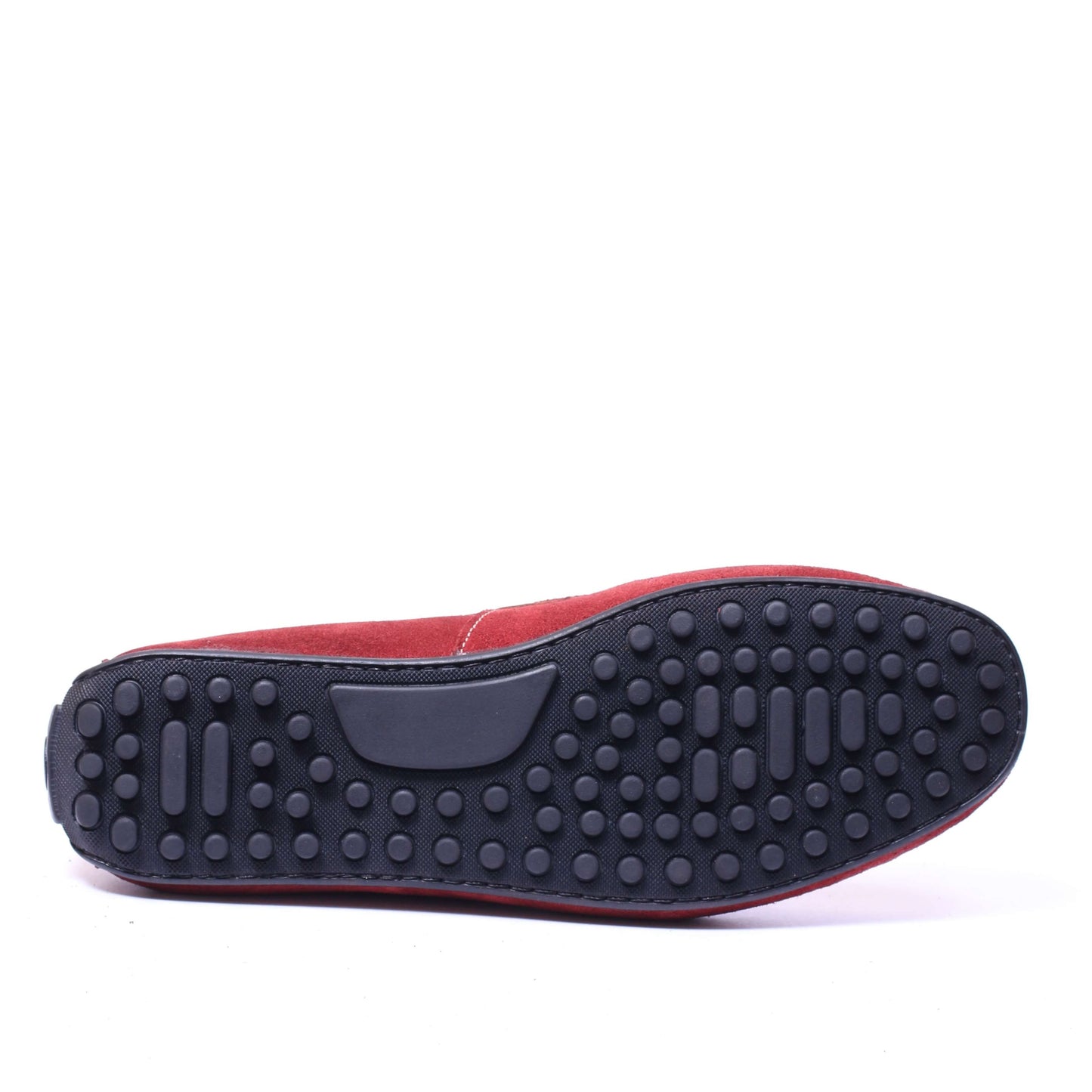 Mocassin en daim Grenat 001