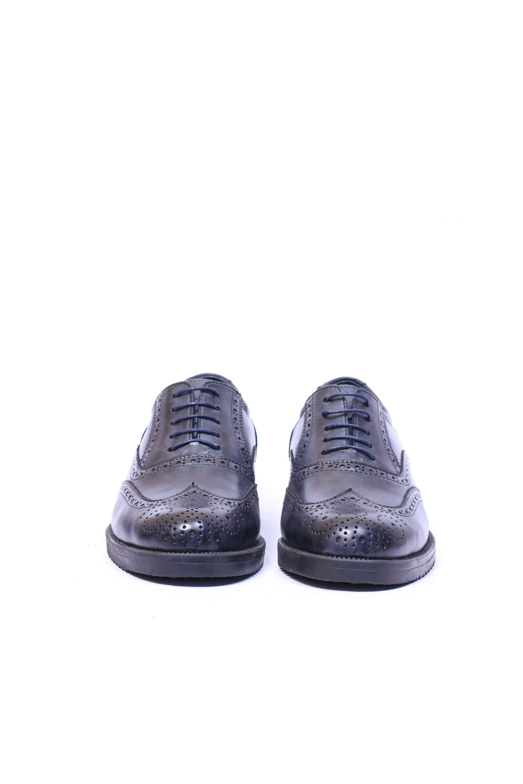 Chaussure en Cuir 5083-Bleu nuit