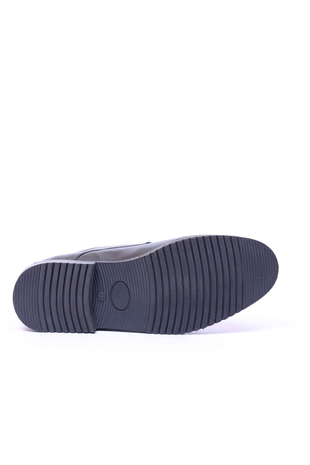 Chaussure en Cuir Bleu-155