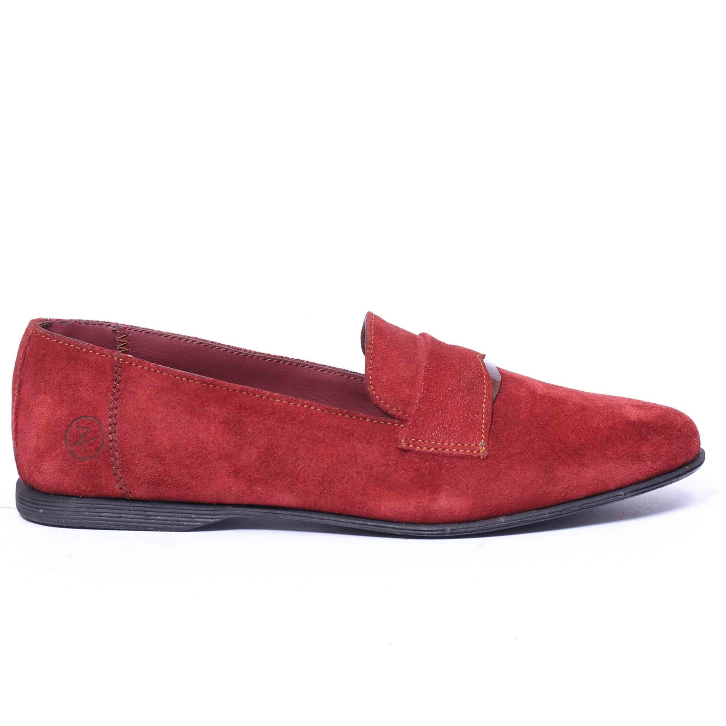 Ballerines en Daim Grenat - 122