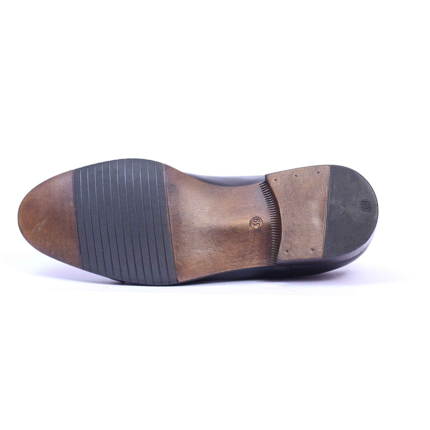 Chaussure en Cuir Marron 106