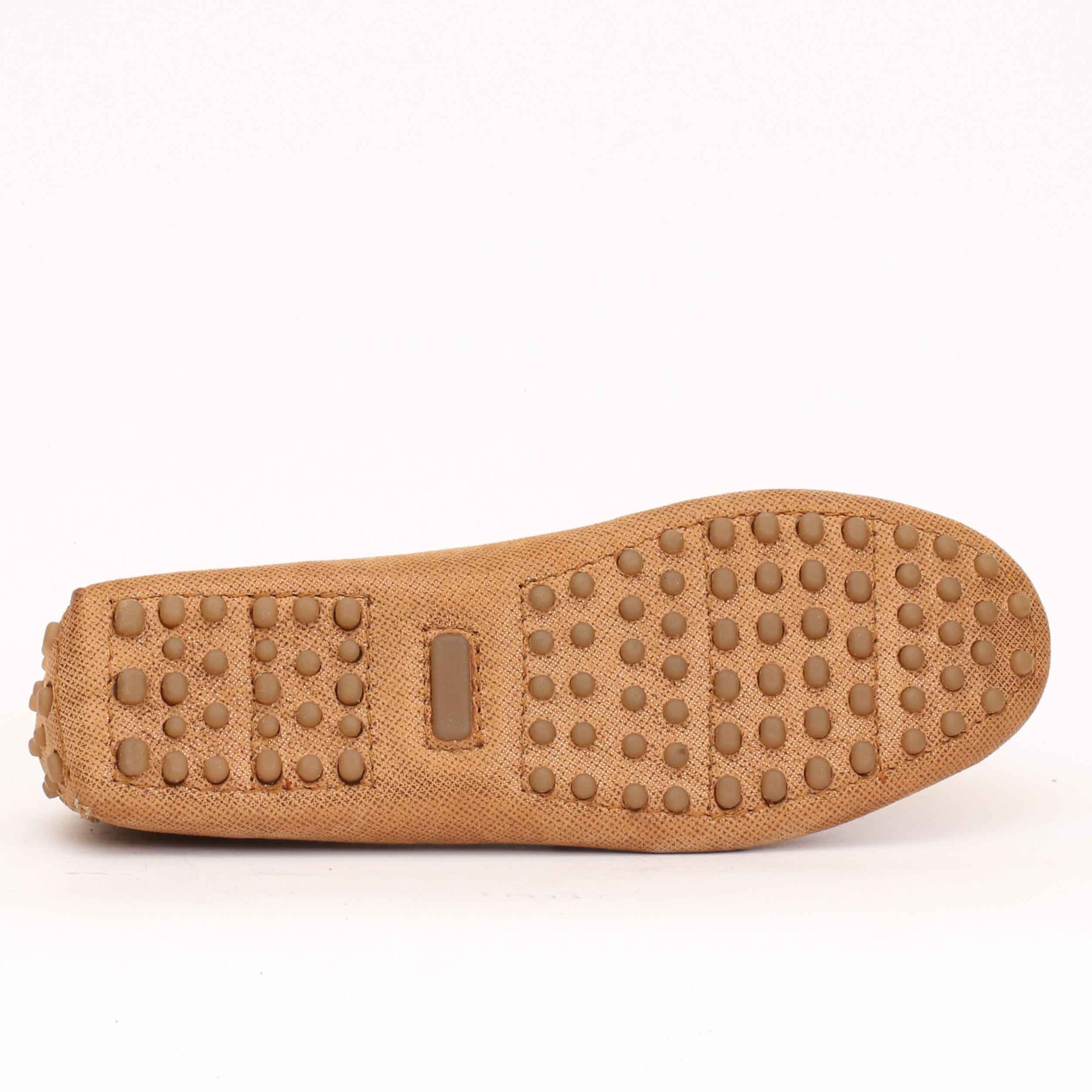 Smile Mocassin en Cuir Bronze