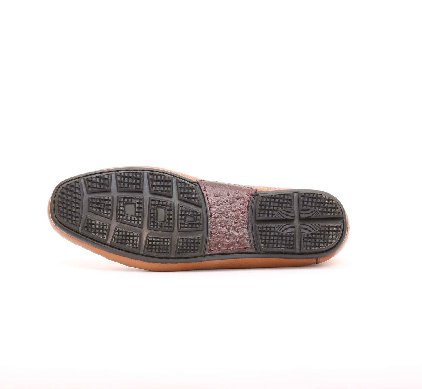 Mocassin en Cuir Tabac 092