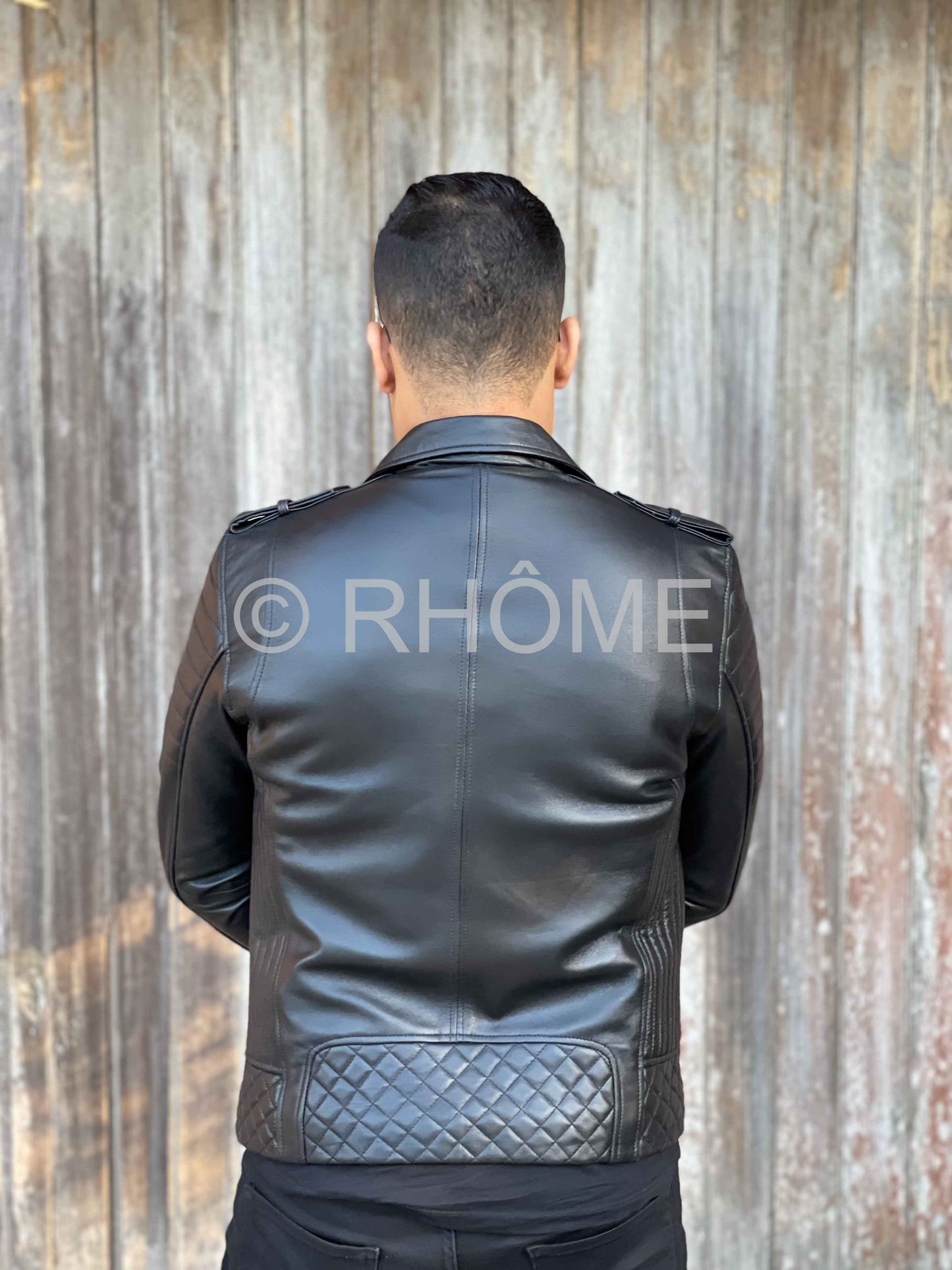 Perfecto en cuir noir 1299