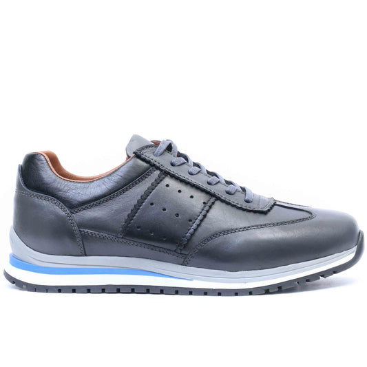 BASKET CUIR GRIS  333