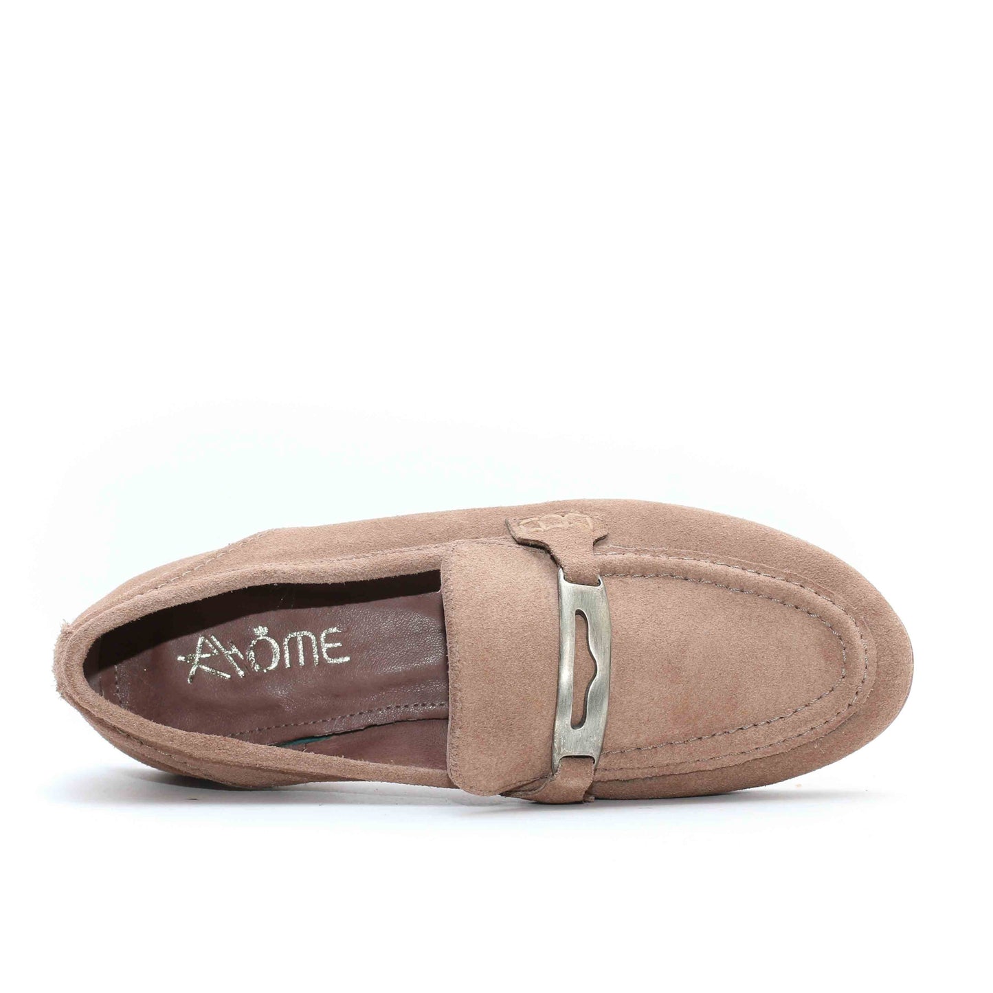 MOCASSINS EN DAIM BEIGE 114