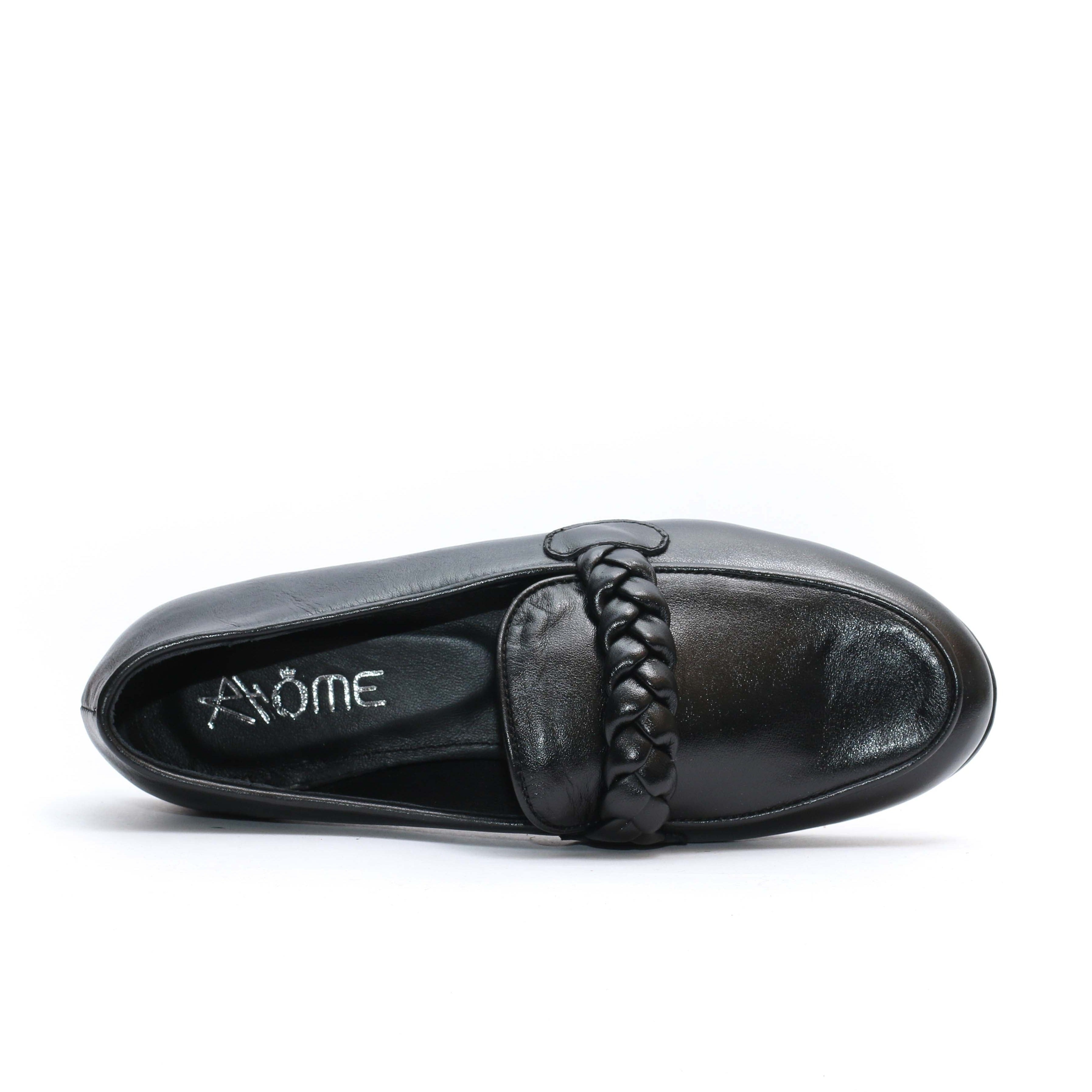 Ballerines en cuir Noir 031