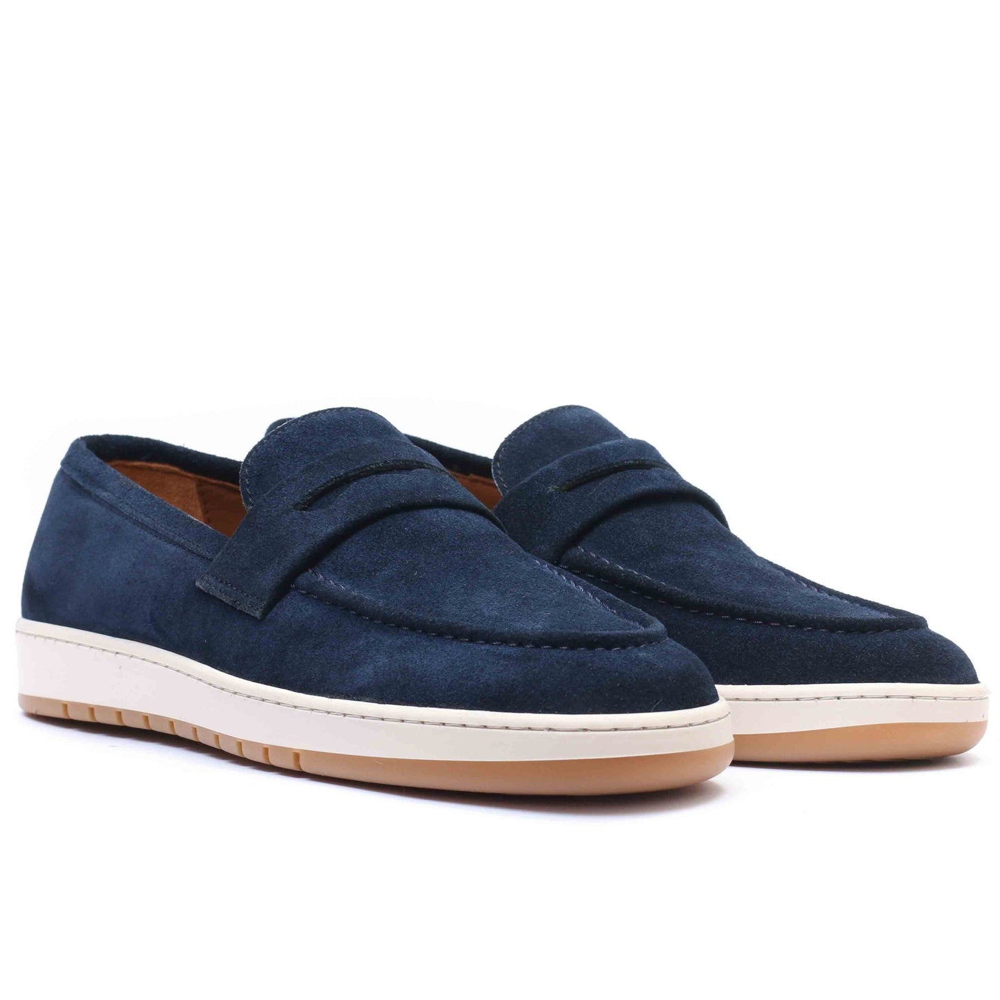 Chaussure en Daim bleu marine  - 1101